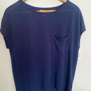 NWT - Nordstrom Casual Knit Tee w/ Pocket